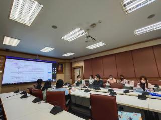 39. ประชุมพิจารณาโครงการพลิกโฉมมหาวิทยาลัยราชภัฏกำแพงเพชรด้วยการเรียนรู้ตลอดชีวิต (Lifelong Learning) วันที่ 31 สิงหาคม 2565 ณ ห้องประชุมดารารัตน์ อาคารเรียนรวมและอำนวยการ มหาวิทยาลัยราชภัฏกำแพงเพชร